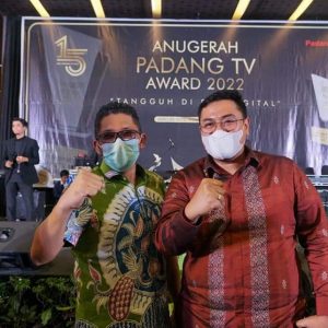 Hadiri Padang TV Award, Wabup Harap Tetap Berperan Mengedukasi Masyarakat