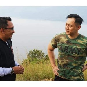 Nikmati Pesona Singkarak Bersama Bupati Eka Putra, Aua Sarumpun Luar biasa Sebut AHY