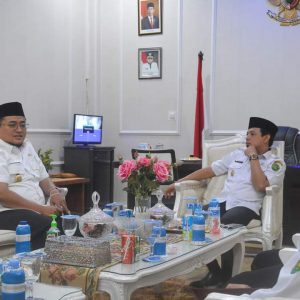 Wabup Richi Aprian Jalin Silaturahmi Dengan Wawako Bengkulu
