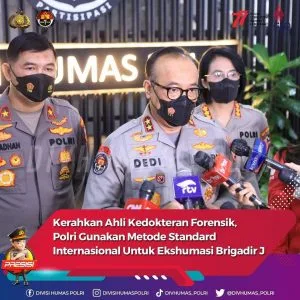 Polri Terima Permintaan Keluarga Brigadir J Autopsi Ulang