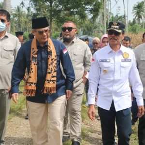 SIAP DUKUNG PROGUL, WAMENTAN HARVICK KAGUMI SEMANGAT PETANI LIMAPULUH KOTA