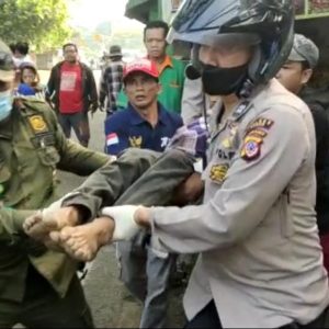Pria Paruh Baya ditemukan Meninggal Dunia di Pinggir Jalan Ciawi