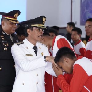 BERKAH REMISI DI HARI KEMERDEKAAN RI, BUPATI SAFARUDDIN BERI SELAMAT KE 50 WBP LKPA TJ. PATI