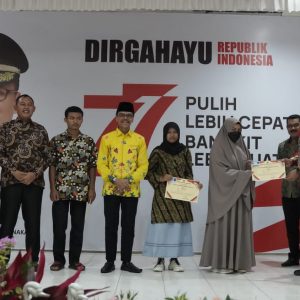 SUKSES LAKSANAKAN UPACARA PERINGATAN KEMERDEKAAN RI KE – 77, PEMKAB LIMAPULUH KOTA GELAR RESEPSI KENEGARAAN 