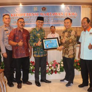 PWI PUSAT APRESIASI BUPATI SAFARUDDIN WUJUDKAN UKW DI LIMAPULUH KOTA-PAYAKUMBUH 