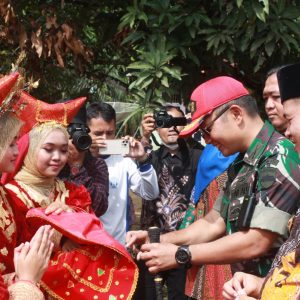 Kampung Pancasila Nagari Kunpar  Diresmikan Dandim 0310/SSD