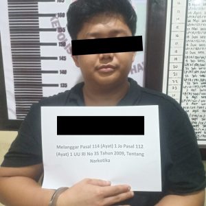 Pelaku Pengedar Narkoba di Ciduk Satresnarkoba Polres Dharmasraya