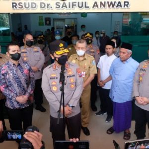 Tragedi Kanjuruhan, Kapolda Jawa Timur Minta Maaf