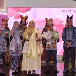 DEKRANASDA LIMAPULUH KOTA BOYONG 19 PRODUK IKM KE INACRAFT DAN MINANGKABAU HERITAGE 2022 DI JAKARTA