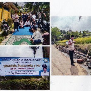 Program Samisade Desa Jambu Luwuk Difokuskan Untuk Drainase dan TPT