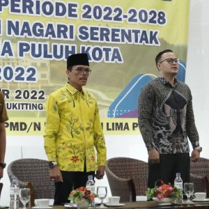 DI PEMBEKALAN 79 WALI NAGARI, BUPATI SAFARUDDIN MINTA WALI NAGARI AGAR TEGAK LURUS DENGAN ATURAN