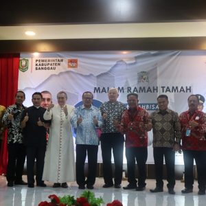 Dalam Rangka Pentabisan Uskup Sanggau, Acara Penyambutan Duta Besar Vatikan Para Uskup Hadir di Sanggau