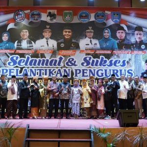 IK.PELKO DUMAI DILANTIK, BUPATI SAFARUDDIN, PJ WAKO RIDA ANANDA DAN SEKDAKO INDRA G. KOMPAK MINTA KOMITMEN PERANTAU