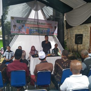 Lounching Samisade Desa Sukaraja Realisaikan Pembangunan TPT dan Betonisasi