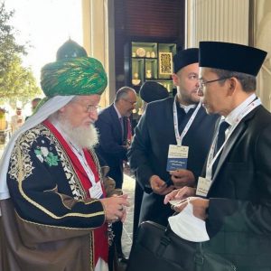 Ketua Harian Nasional DPP Partai Perindo TGB M Zainul Majdi bertemu Para Pemimpin Agama Dunia di Bahrain