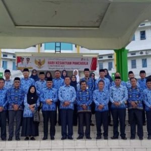 BANGKIT BERGERAK BERSAMA PANCASILA, UPACARA HARI KESAKTIAN PANCASILA KHIDMAT