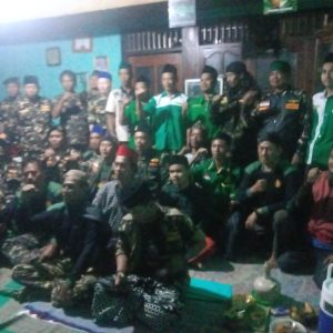 Rapat Anggota Ranting Ansor Banser kalijaga Penggaron Kidul Semarang
