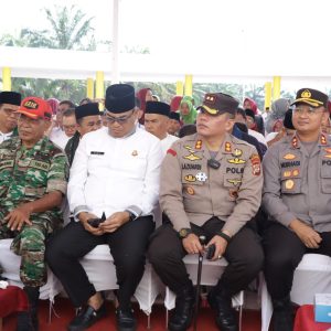 Kapolres Dharmasraya hadiri peresmian Mesjid Agung Dharmasraya