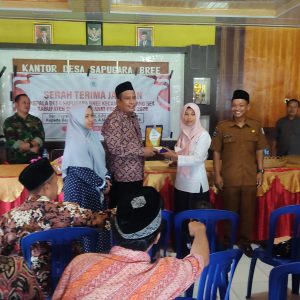 Polsek Brang Rea Hadiri Sertijab Kepala Desa Sapugara Bree Terpilih Periode 2023- 2028