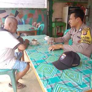 Kembali Bripka Wahyudin Lubis Berikan Motivasi Kepada Lansia