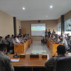 Wakapolres Lombok Tengah Pimpin Latihan Praoperasi Bina Kusuma Rinjani 2023