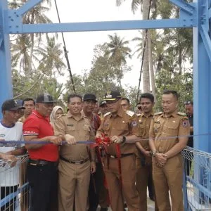 Jembatan Gantung Diresmikan Pj. Wako Rida Ananda, Peningkatan Akses Transportasi, Penghubung Hati Warga Dua Kelurahan