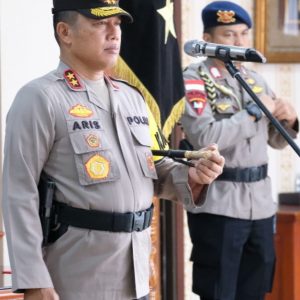 Kapolda Kepri Pimpin Upacara Pelantikan Dirsamapta Polda Kepulauan Riau