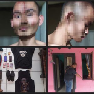 Seorang Terduga Pelaku Pencurian di Amankan Warga,  Pihak Kepolisian Lakukan Penyidikan