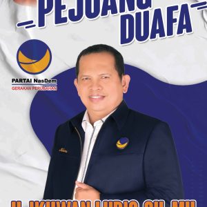 Sang Pejuang Dhuafa mendapat Nomor Urut 1 Proritas Dapil Sumut 3 DPR-RI 