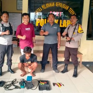 Polsek Lape Berhasil Ringkus Terduga Pelaku Curat di Desa Dete