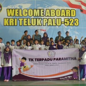 Ingin Dekat dengan TNI AL, Anak-anak TK Kunjungi Kolinlamil 