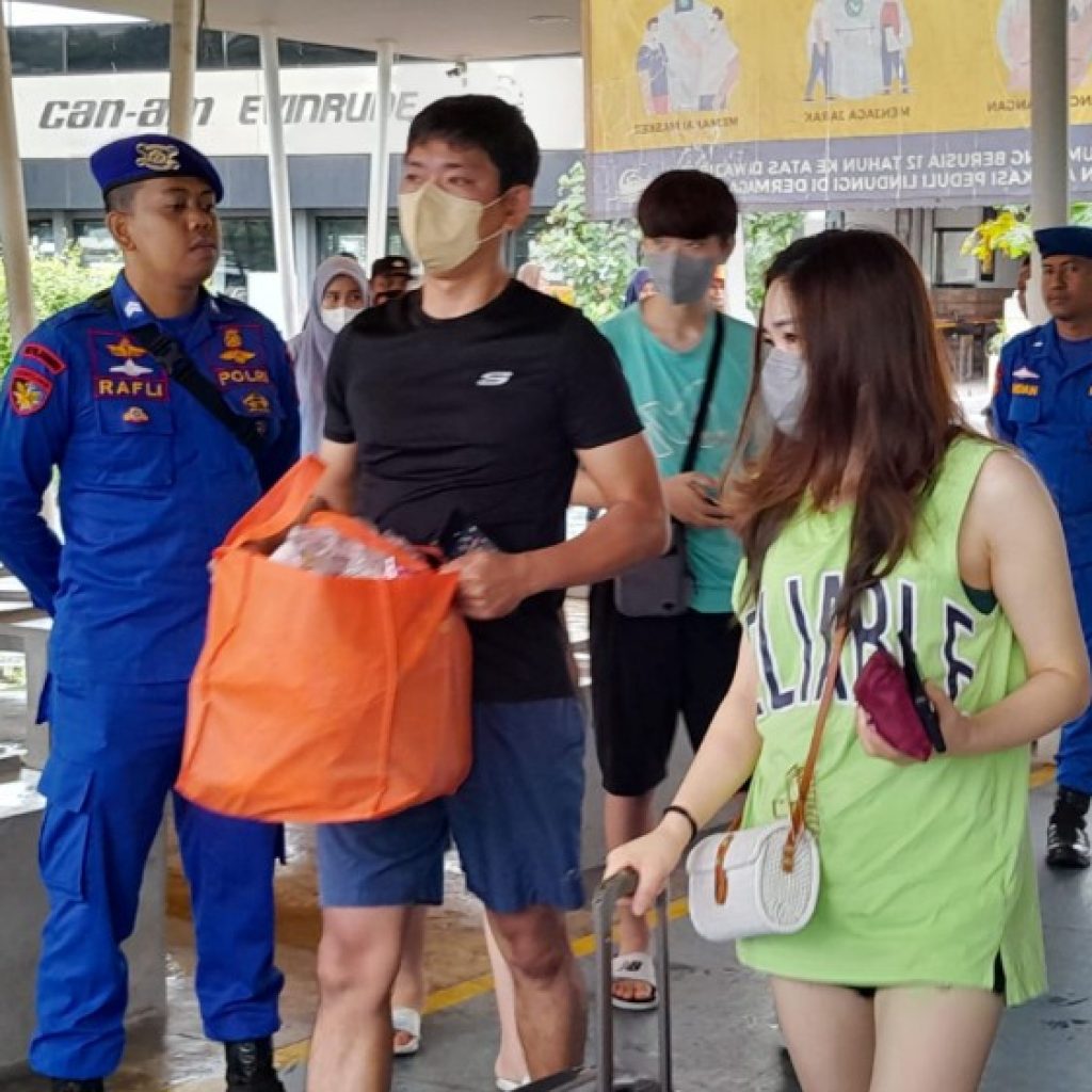Minggu Pagi, Pengamanan Dermaga Marina Ancol Dilaksanakan oleh Polres Kepulauan Seribu