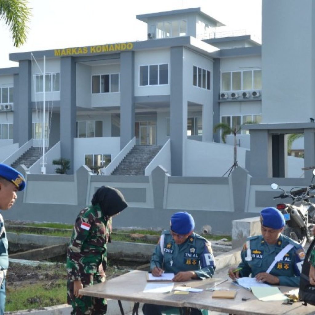 TNI AL, Sambut HUT Pomal Ke-77, Denpomal Lanal Dumai Laksanakan Pekan Disiplin