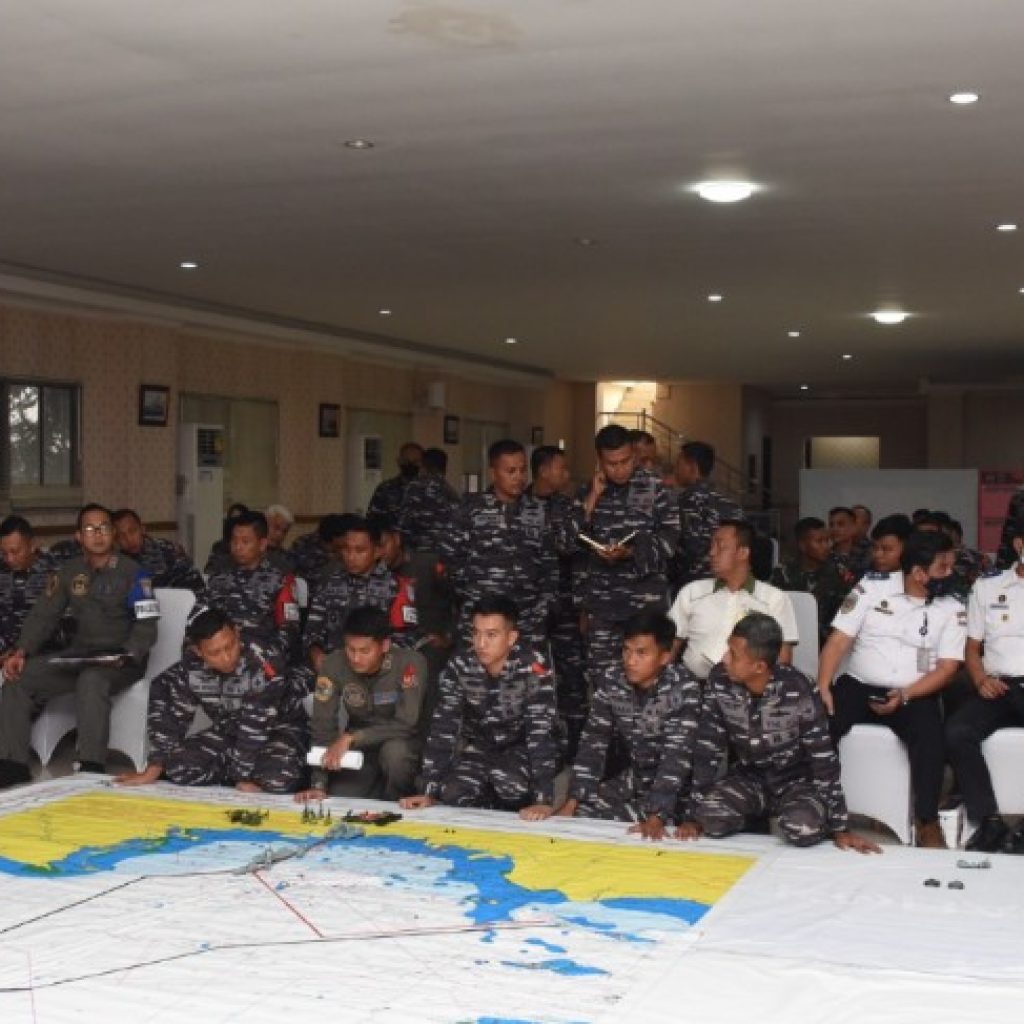 Samakan Pemahaman Skenario Latihan, Pelaku Glagaspur Tingkat III Laksanakan TFG