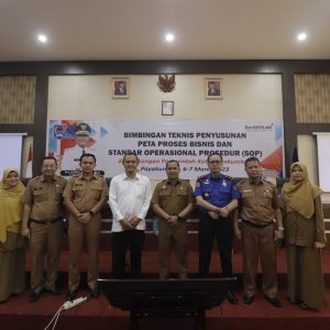 Pemerintah Kota Payakumbuh Gelar Bimtek Penyusunan Peta Proses Bisnis dan Standar Operasional Prosedur. 