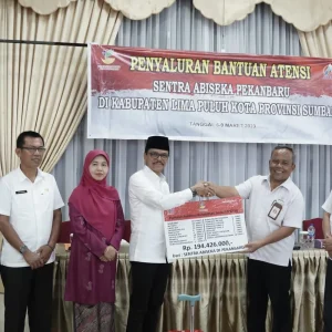Bersama Pemkab Limapuluh Kota, Balai Abiseka Kemensos Salurkan 101 Paket Bantuan “ATENSI”