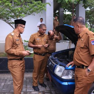 Pj. Wako Rida Ananda Akan tarik Kendaraan Dinas yang Tidak Terawat