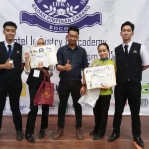 SMK Citra Pariwisata Bogor Raih Juara Bed Making Tingakat Jabodetabek