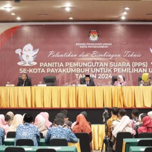 141 Panitia Pemungutan Suara (PPS) se-Kota Payakumbuh dilantik