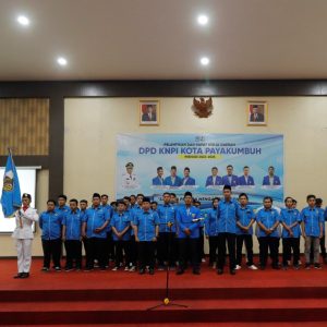 Hadiri Pelantikan DPD KNPI Kota Payakumbuh, Pj. Walikota Ajak Pemuda Kolaborasi Bangun Daerah