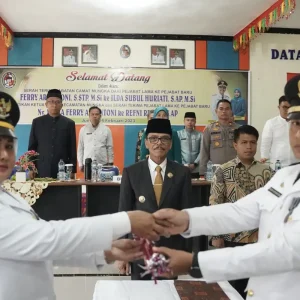 Sertijab Camat Mungka, Bupati : Mari Dukung Kepemimpinan Camat Baru