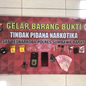Bulan Ramadhan Sat Narkoba Polres Sumbawa Barat Berhasil Amankan 3 Terduga Pemilik Narkoba