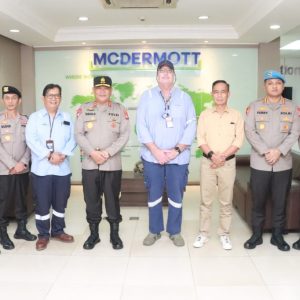 Jamin Khamtibmas, Polda Kepri dan Polresta Barelang Lakukan Kunjungan Kerja ke PT. MC Dermott dan PT. Cladtek