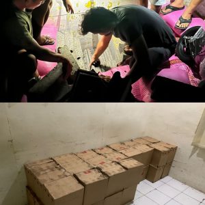 Geledah Truk, Sat Resnarkoba Polres Sumbawa Temukan Ratusan Botol Miras