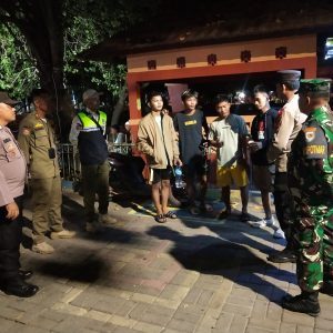 Patroli Malam Polsek Kepulauan Seribu Utara Jaga Keamanan Berwisata