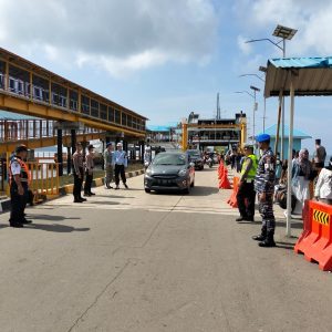Komandan Lanal Sabang Bersama Pj Walikota dan Forkopimda Sabang Tinjau Posko Terpadu Operasi Ketupat Seulawah-2023