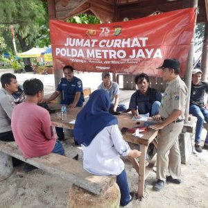 Jumat Curhat Pulau Tidung Warga Ucapkan Terim Kasih Polisi Jaga Kamtibmas Tetap Kondusif