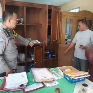 Polsek Cibinong Polres Bogor, Dalami Aksi Pencurian Yang Terjadi di Sebuah Sekolah Dasar