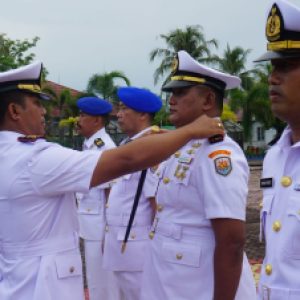 TNI AL Lanal Bengkulu, Sertijab Dandenpomal dan Komandan Kapal Angkatan Laut