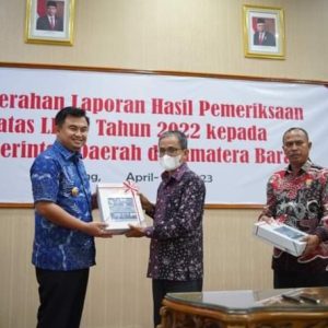 Kabupaten Dharmasraya Kembali Raih WTP Kedelapan Berturut-Turut